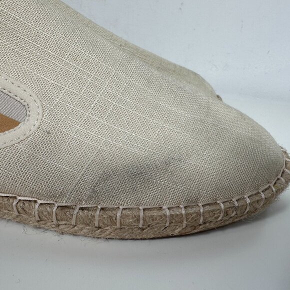 NWT OLUKAI Women's Kaula Pa'a Kapa Linen Espadrilles - 9.5 - Tapa - Picture 6 of 11